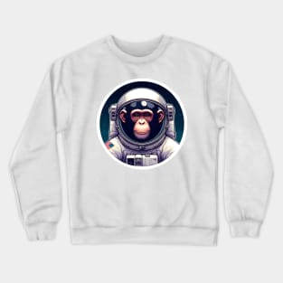 Space Monkey Crewneck Sweatshirt